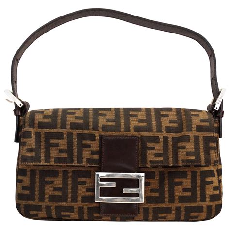 fendi way small shoulder bag|genuine Fendi baguette.